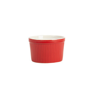 Strawberry Street Roma 10oz Ramekin Set Of 6 - Stoneware Oven & Dishwasher Safe, Gray - View #3